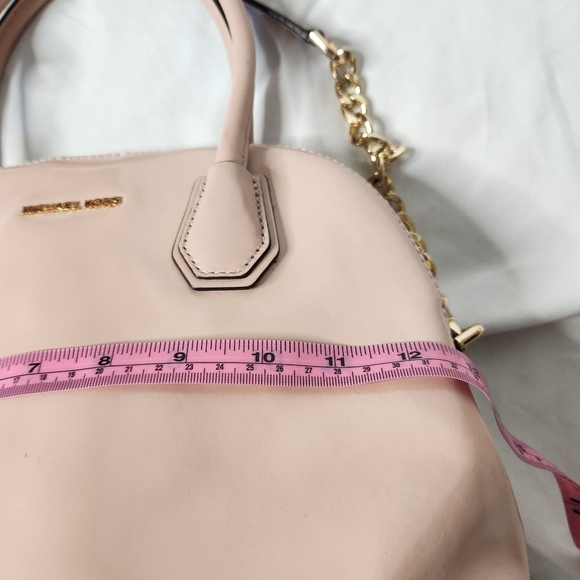 Michael Kors Patent Leather Mercer Handbag Pink - Picture 15 of 16